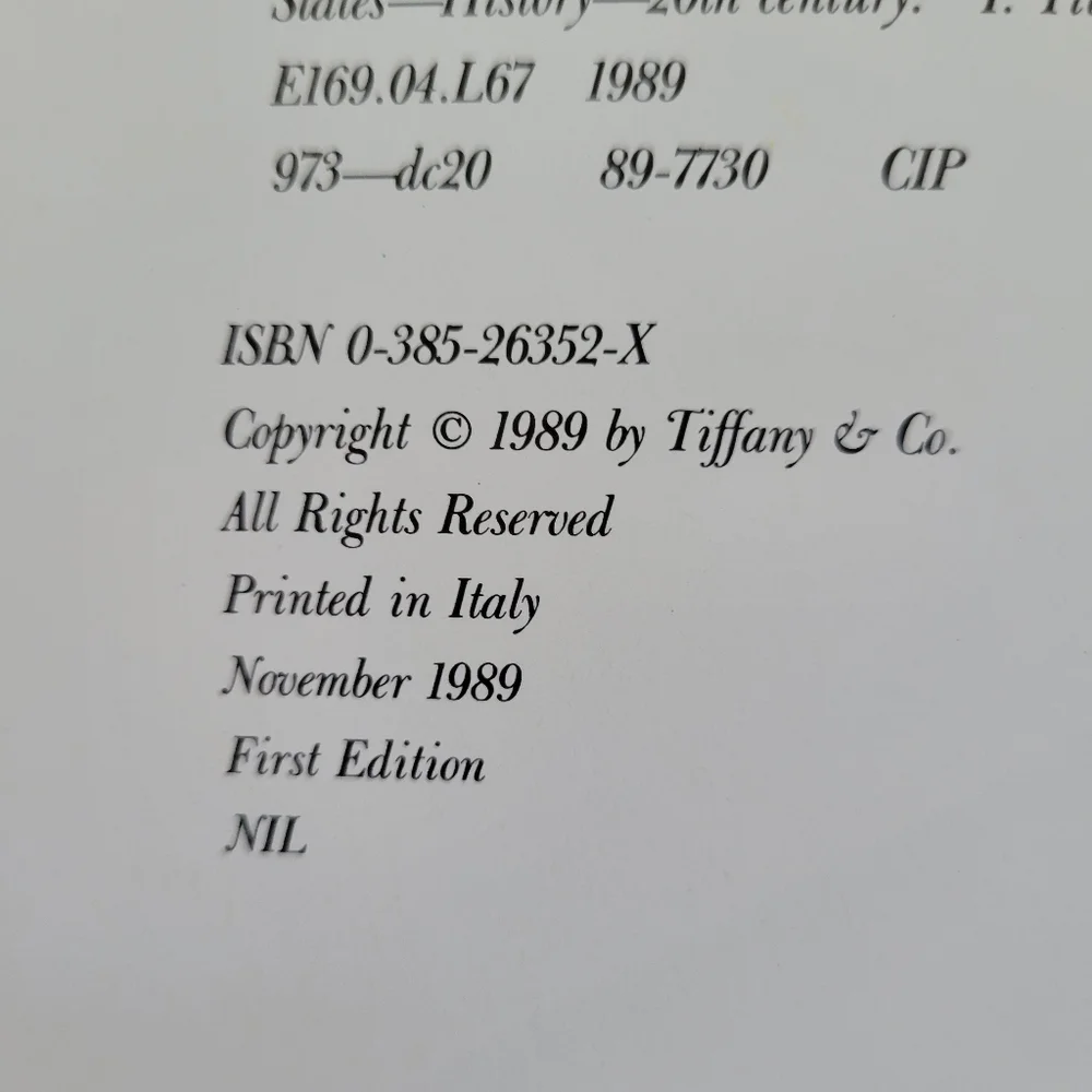 Tiffany Parties by John Loring (1989 1st Ed) Opulence Celebrations Entertaining